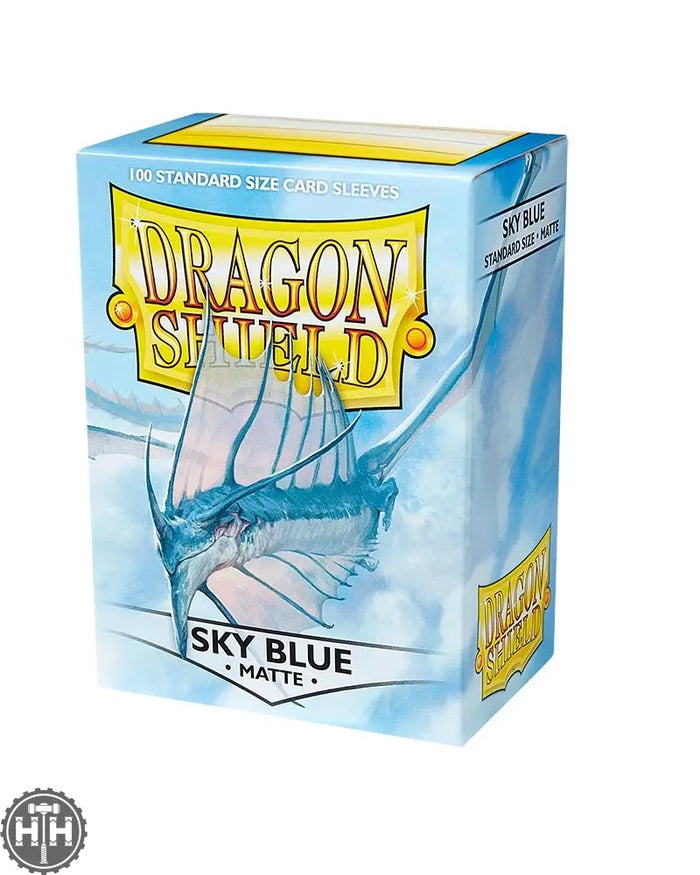 DS100 Matte Sky Blue Dragonshield 100 Dragonshield