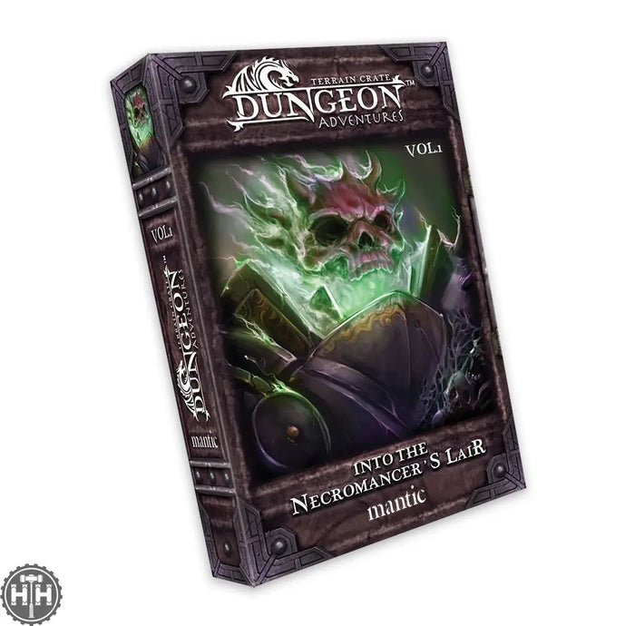 Dungeon Adventures: INTO THE NECROMANCER’S LAIR Terrain Crate Mantic Games