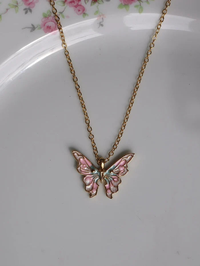 Elina Butterfly Necklace