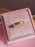 Embossed Vintage Ring 925 Silver