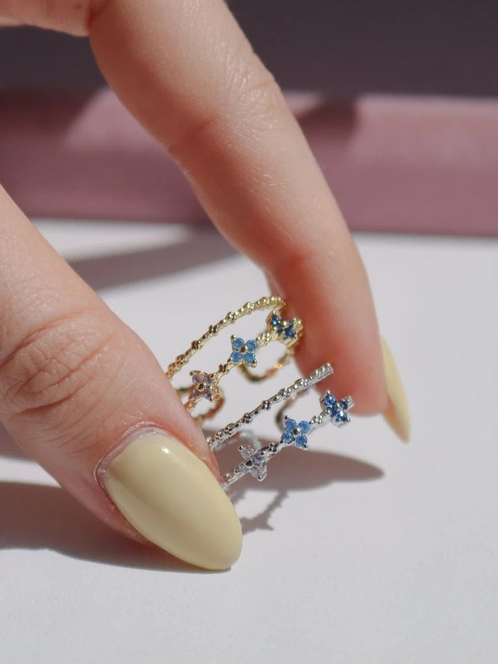 Everpetal Blue Ring