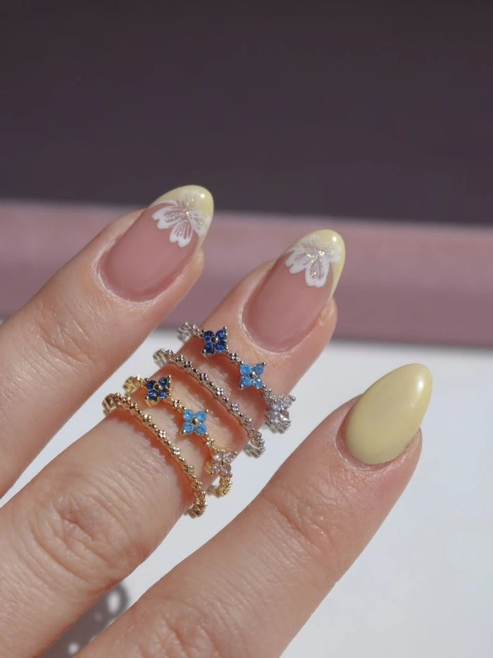Everpetal Blue Ring