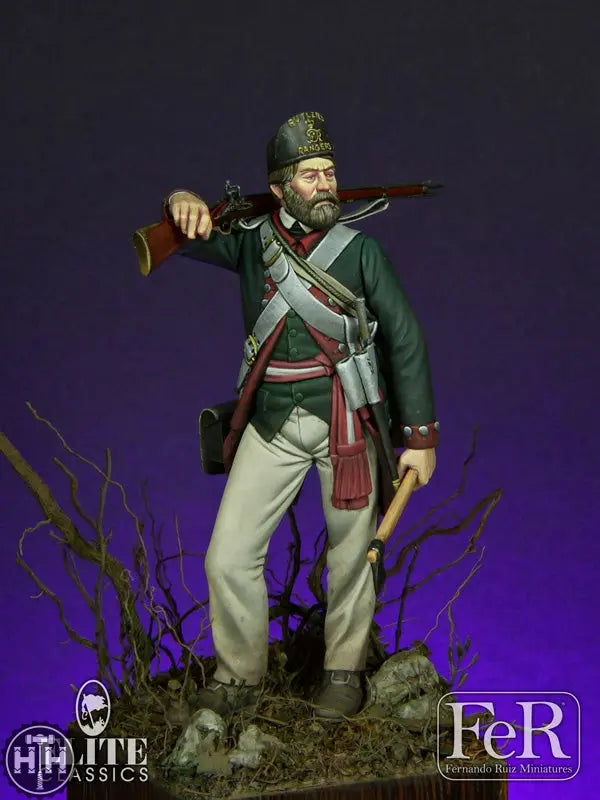 FeR Miniatures: Butler’s Rangers Sergeant, 1779 Figure FeR Miniatures