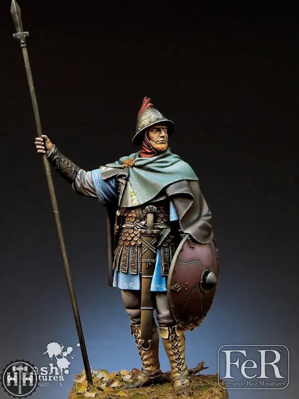 FeR Miniatures: Carolingian Cavalryman, 850 Figure FeR Miniatures