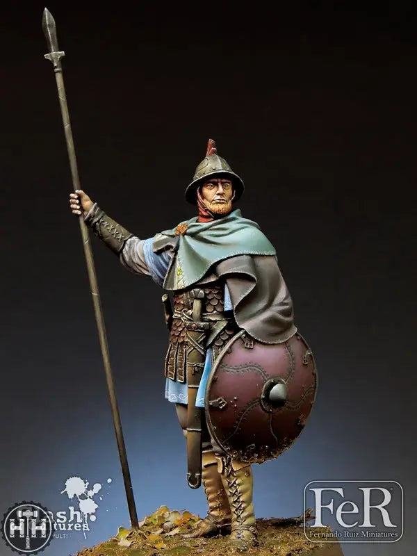 FeR Miniatures: Carolingian Cavalryman, 850 Figure FeR Miniatures