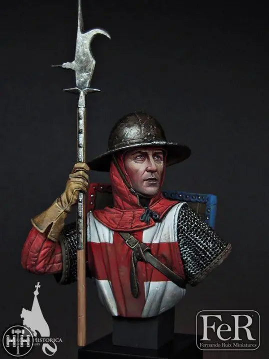 FeR Miniatures - English Man-at-Arms, Crecy, 1346 Ferminiatures FeR Miniatures