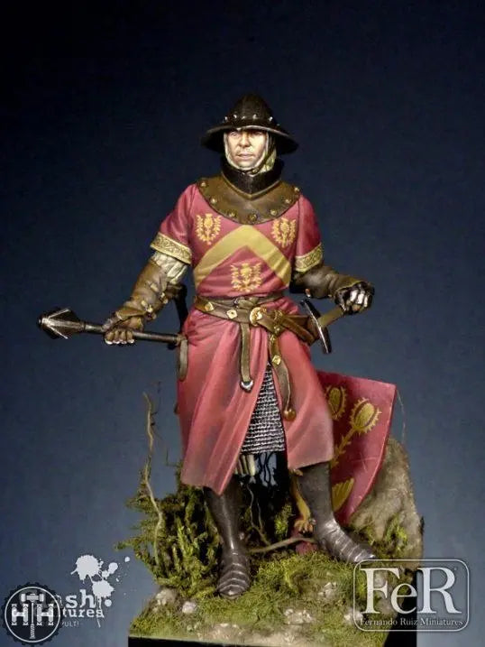 FeR Miniatures - Knight of Cardona, 1325 Ferminiatures FeR Miniatures