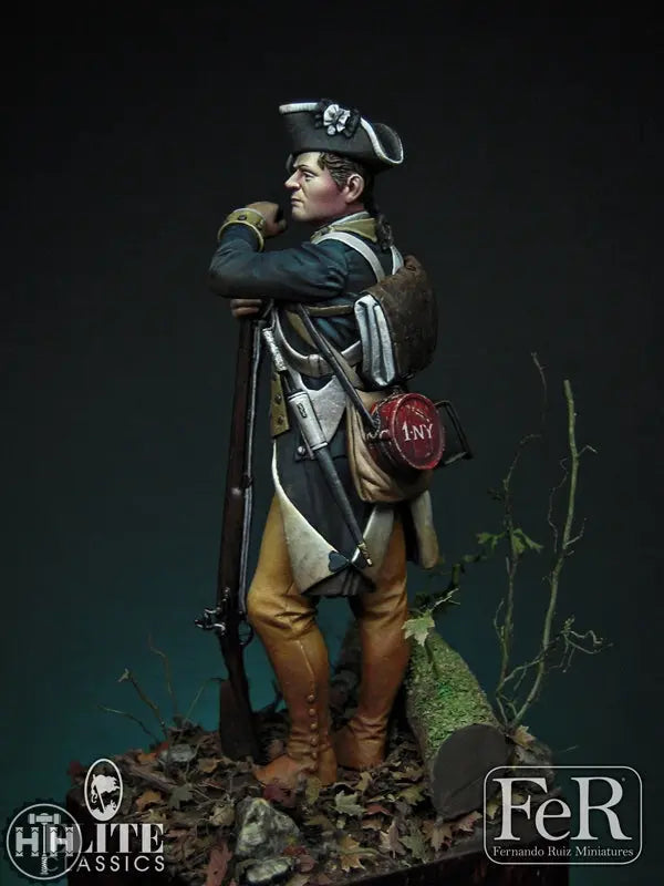 FeR Miniatures: Private, 1st New York Regiment of Continental Line Figure FeR Miniatures