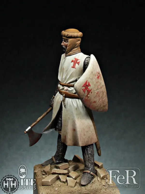 FeR Miniatures: Spanish Knight, 1230 Figure FeR Miniatures