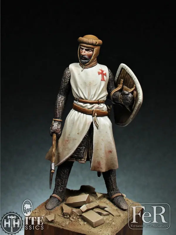 FeR Miniatures: Spanish Knight, 1230 Figure FeR Miniatures