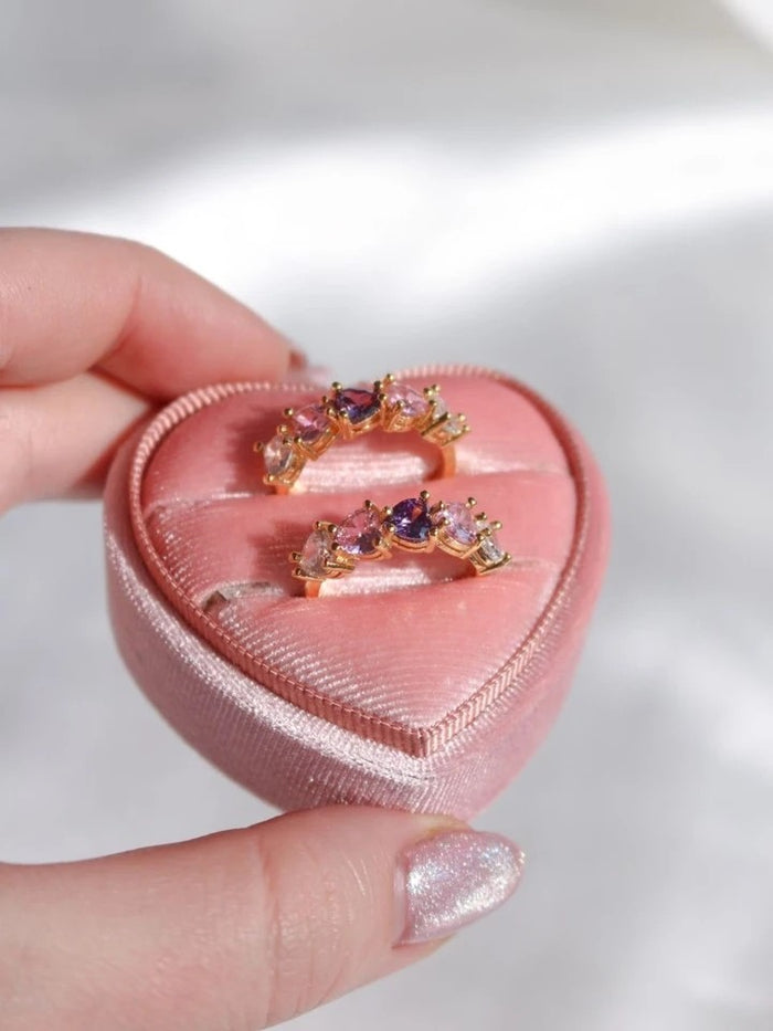 Five Hearts Ring