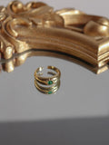 Flower Greenstone Glow Ring
