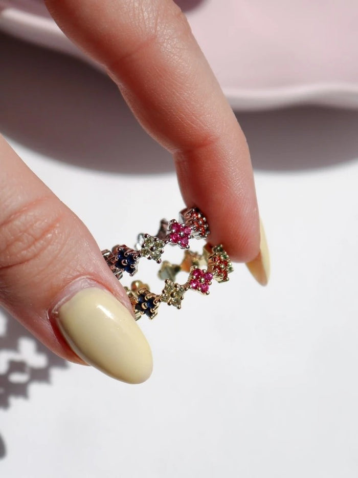 Flower Tiara Ring