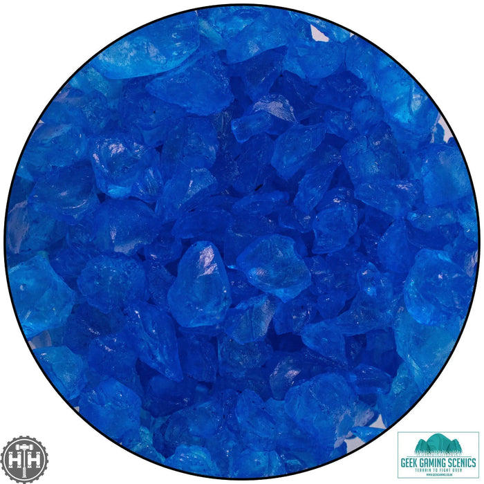 GGS Glass Shards 4-10 mm blue (230ml) Glass Shards Geek Game Scenics