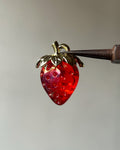 Gold red strawberry - 1 pc
