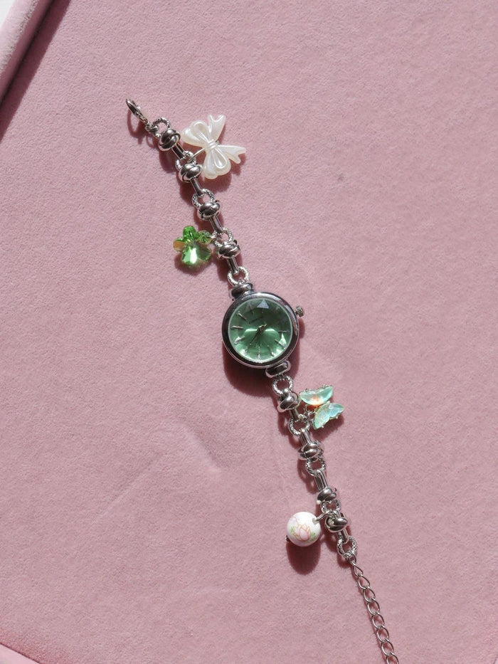 Green Flutter Watch
