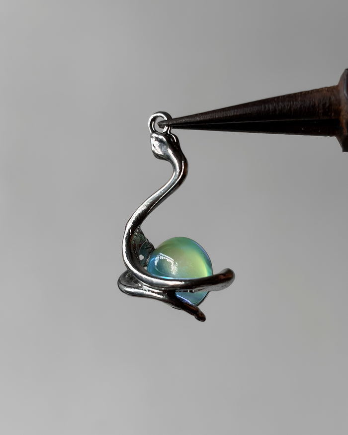 Green snake charm