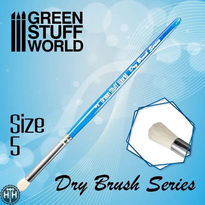 GSW BLUE SERIES Dry Brush - Size 5 GSW Dry Brush Green Stuff World