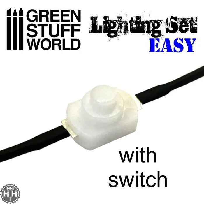 GSW LED Lighting Kit with Switch GSW Hobby Green Stuff World