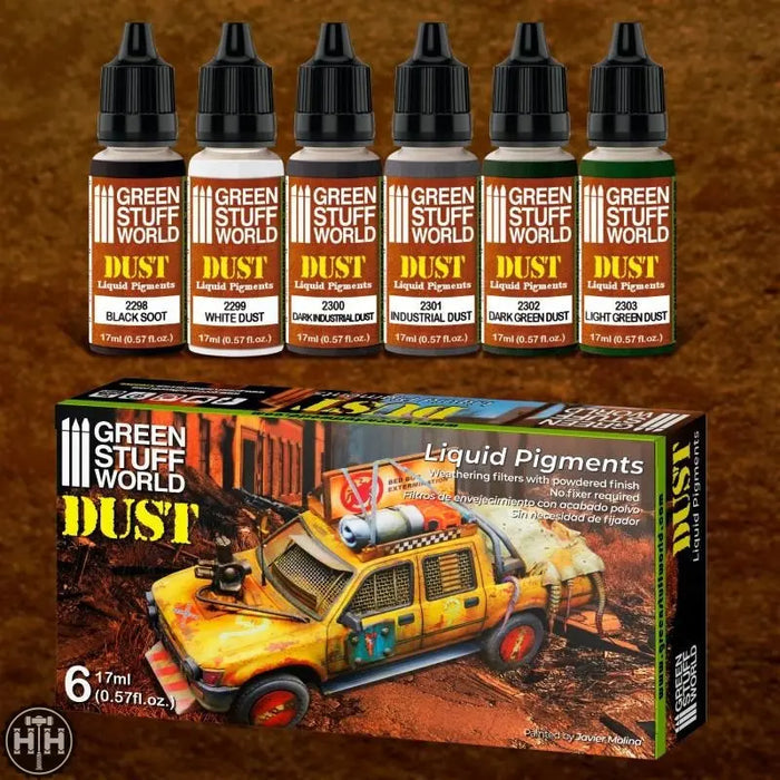 GSW Liquid Pigments Set - Dust GSW Hobby Green Stuff World