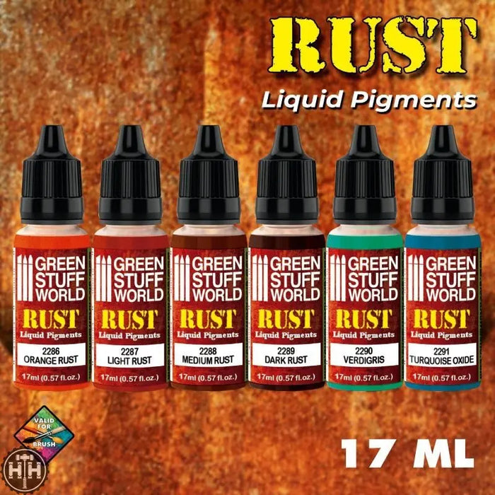 GSW Liquid Pigments Set - Rust GSW Hobby Green Stuff World