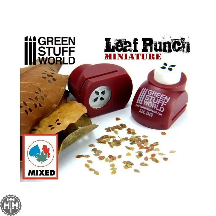 GSW Miniature Leaf Punch RED GSW Hobby Green Stuff World