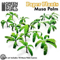 GSW Paper Plants - Musa Trees Paper Plants Green Stuff World