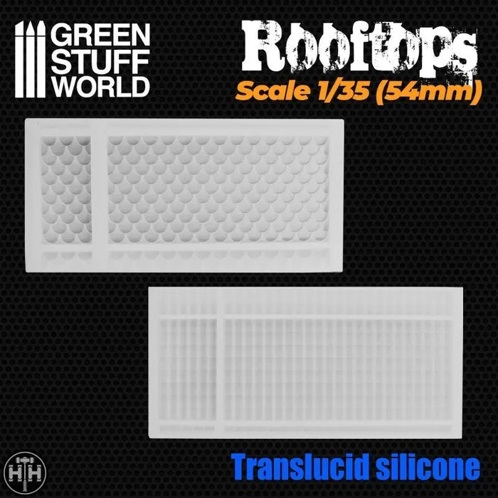 GSW Silicone Molds - Rooftops 1/35 (54mm) Moulds Green Stuff World