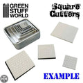 GSW Squared Cutters for Bases Hobby Tools Green Stuff World