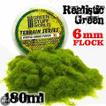GSW Static Grass Flock XL - 6 mm - Realistic Green - 180 ml GSW Hobby Green Stuff World