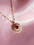 Heart Bomb Necklace Steel