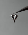 Heart charm - 100 pc