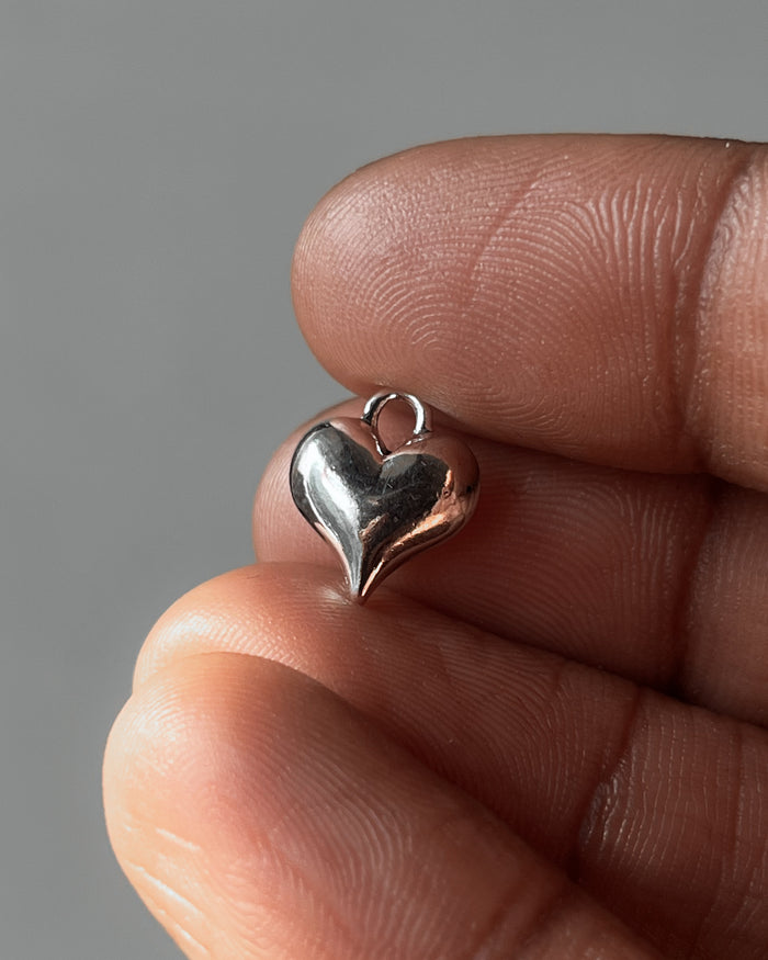 Heart charm - 100 pc