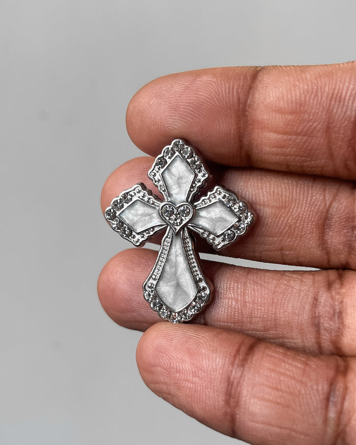 Heart cross - 1 pc