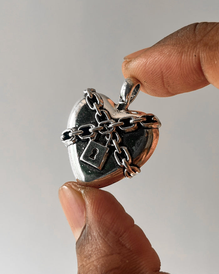 Heart Lock Charm