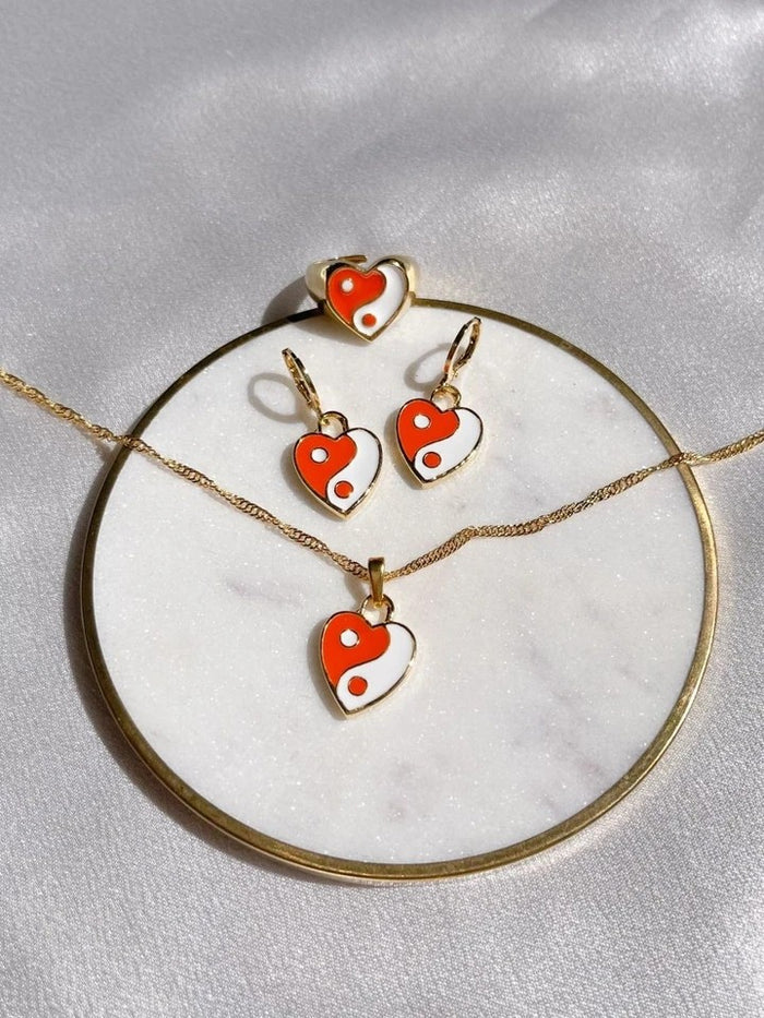 I Love Yin-Yang Earrings