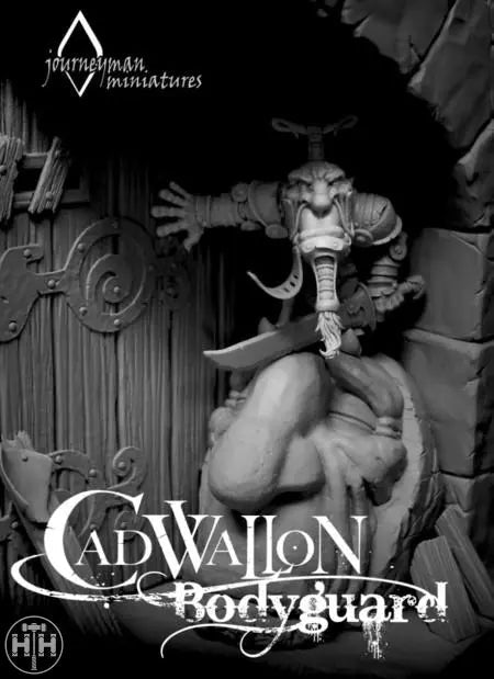 Journeyman Miniatures: Cadwallon Bodyguard Figure Journeyman Miniatures