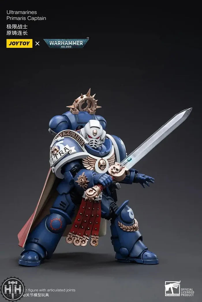 Joytoy Ultramarines Primaris Captain Action Figures JoyToy