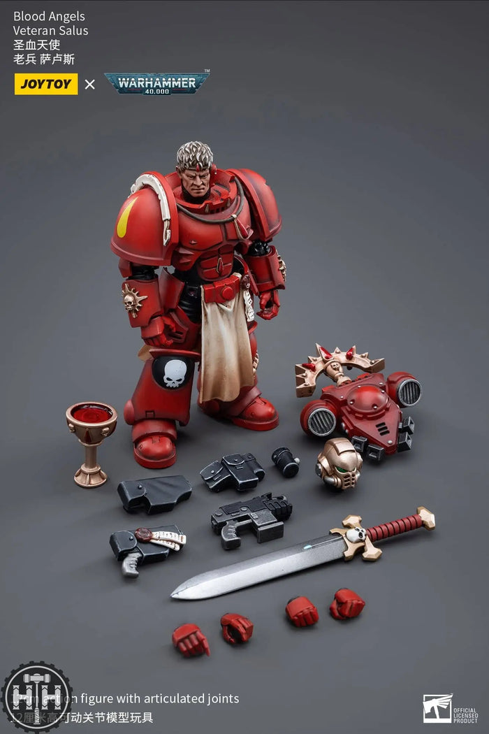 JT3389 JoyToy Blood Angels Veteran Salus Action Figures JoyToy