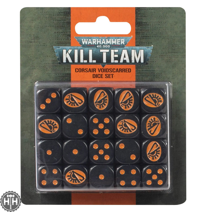 Kill Team: Corsair Voidscarred Dice Set Games Workshop