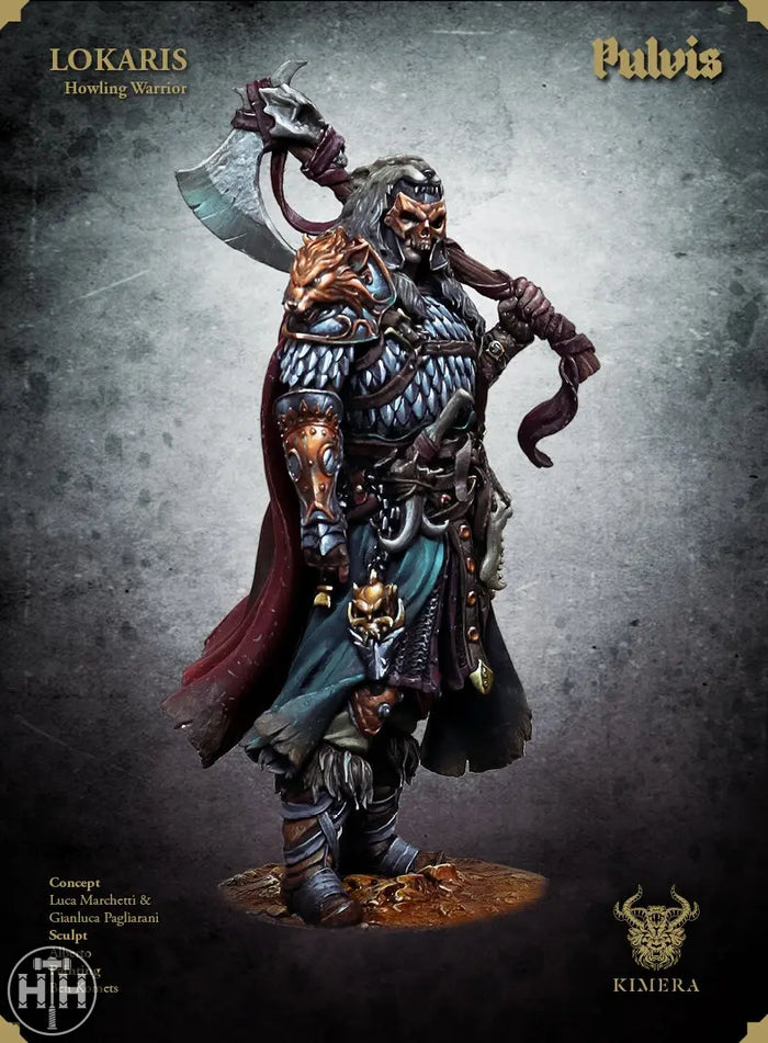 Pegaso Models - Lokaris Howling Warrior Models Pegaso Kimera