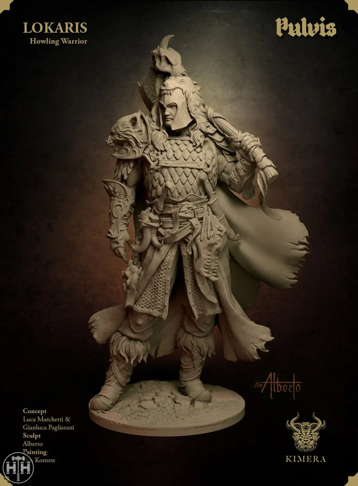 Pegaso Models - Lokaris Howling Warrior Models Pegaso Kimera