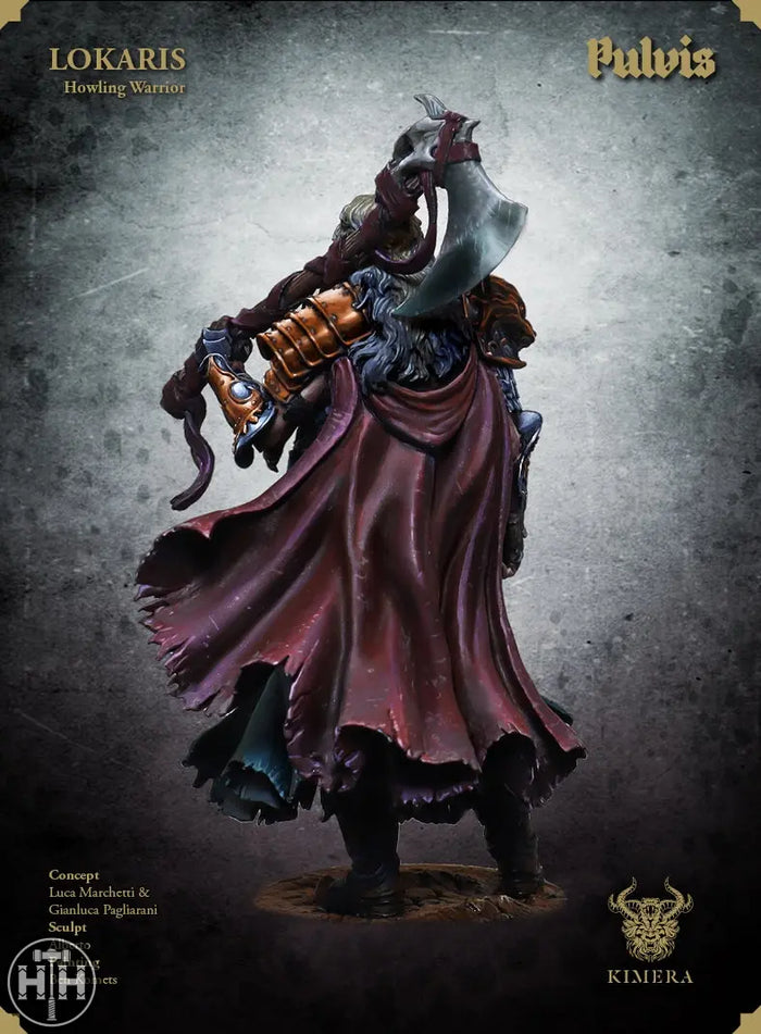 Pegaso Models - Lokaris Howling Warrior Models Pegaso Kimera