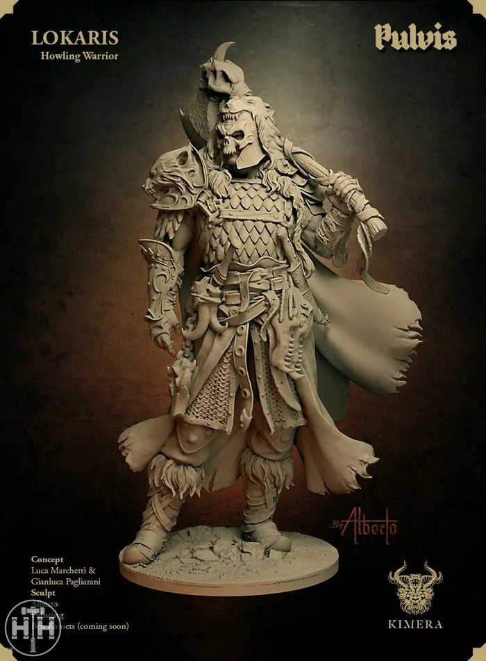 Pegaso Models - Lokaris Howling Warrior Models Pegaso Kimera