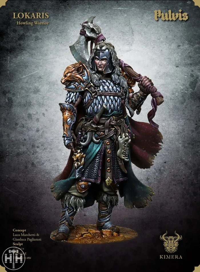 Pegaso Models - Lokaris Howling Warrior Models Pegaso Kimera