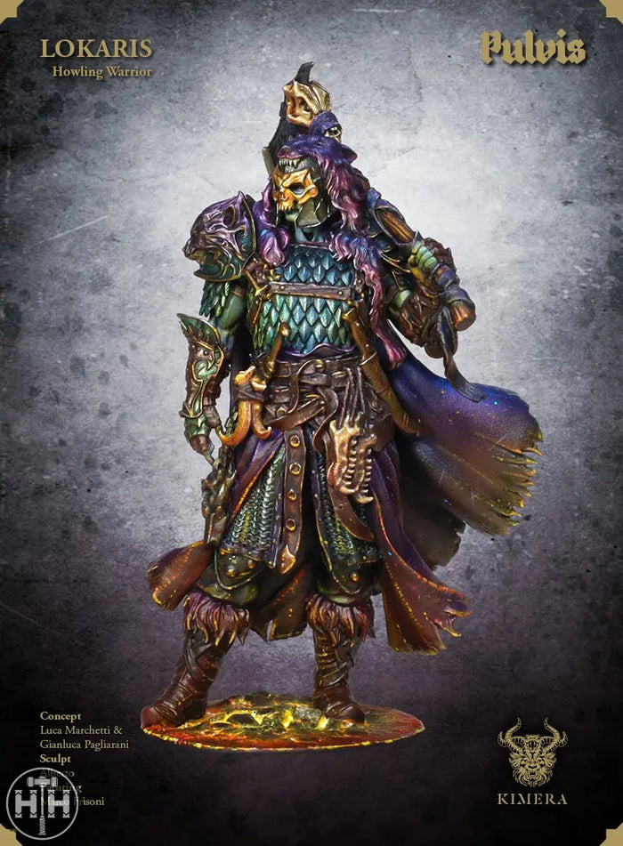 Pegaso Models - Lokaris Howling Warrior Models Pegaso Kimera