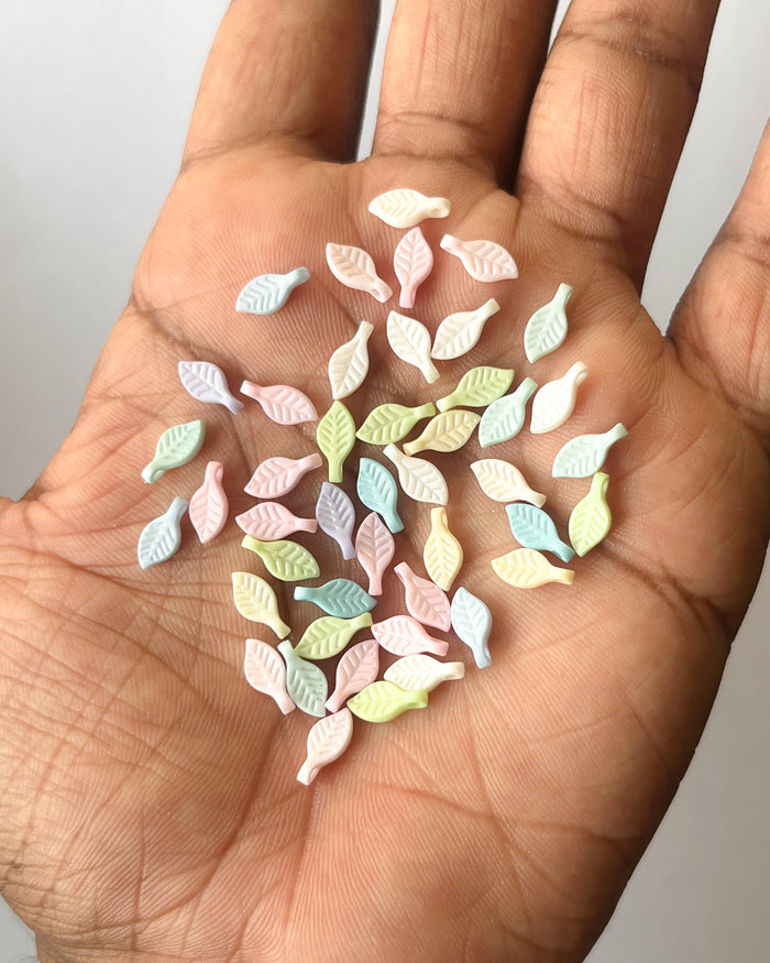 Leaf beads / 50 grams