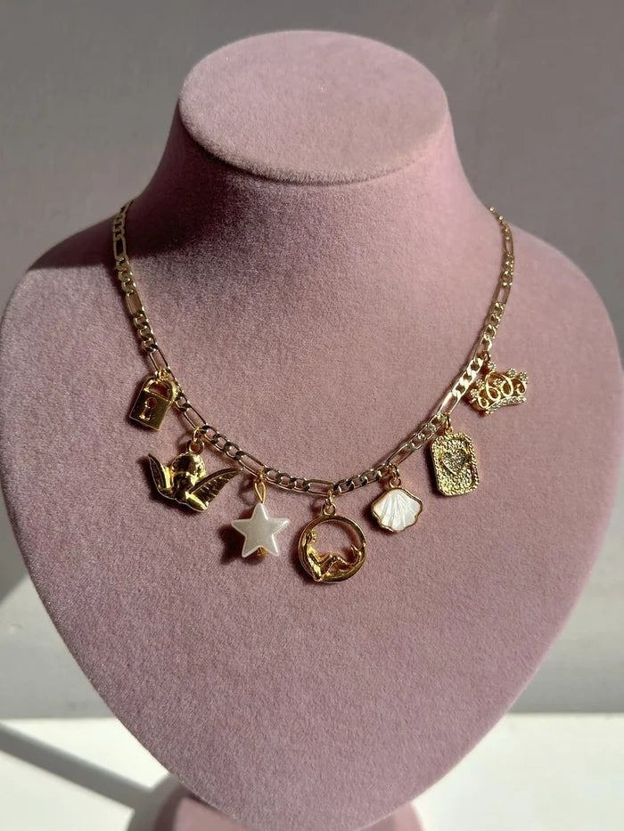 Lemurian Charm Necklace