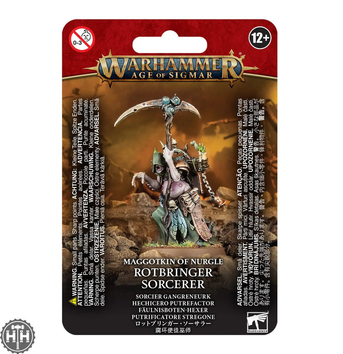 Maggotkin Of Nurgle: Rotbringer Sorcerer Games Workshop
