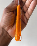 Mango yellow 11/0 size seed beads